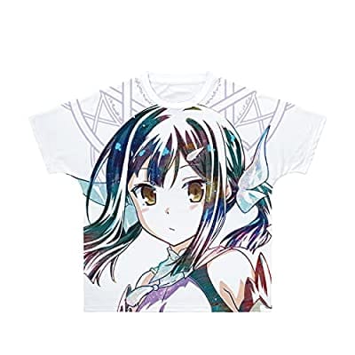 劇場版 Fate/kaleid liner プリズマ☆イリヤ Licht 名前の無い少女 美遊・エーデルフェルト Ani-Art ルグラフィックTシャツ ホワイト ユニセックス L