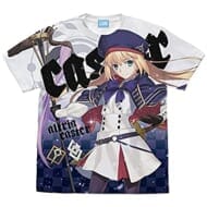 Fate/Grand Order キャスター/アルトリア・キャスター フルグラフィックTシャツ/WHITE-L