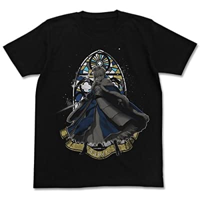 Fate/Grand Order アルトリア・ペンドラゴンTシャツ/ブラック-XL