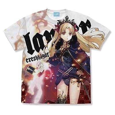 Fate/Grand Order ランサー/エレシュキガル フルグラフィックTシャツ/WHITE-L