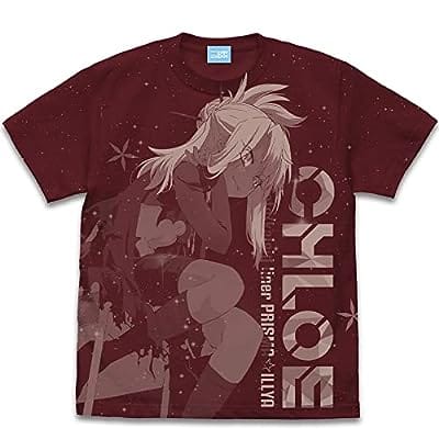 Fate/kaleid liner プリズマ☆イリヤ ツヴァイ! クロエ オールプリントTシャツ Ver.2.0/BURGUNDY-XL