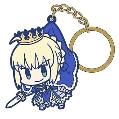 Fate/Grand Order セイバー/アルトリア・ペンドラゴンつままれキーホルダー