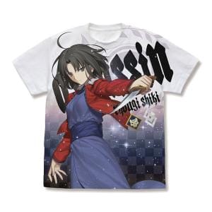 Fate/Grand Order アサシン/両儀式 フルグラフィックTシャツ/WHITE-M