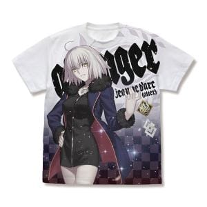 Fate/Grand Order アヴェンジャー/ジャンヌ・ダルク オルタ 邪竜の魔女ver新宿1999 Tシャツ/WHITE-S