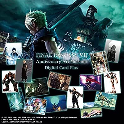 FINAL FANTASY VII Anniversary Art Museum Digital Card Plus 【1BOX】