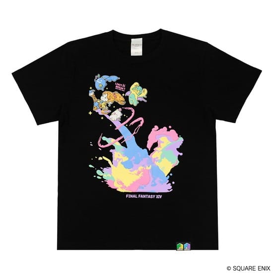 ファイナルファンタジーXIV Tシャツ <ピクトマンサー> ブラック XLサイズ