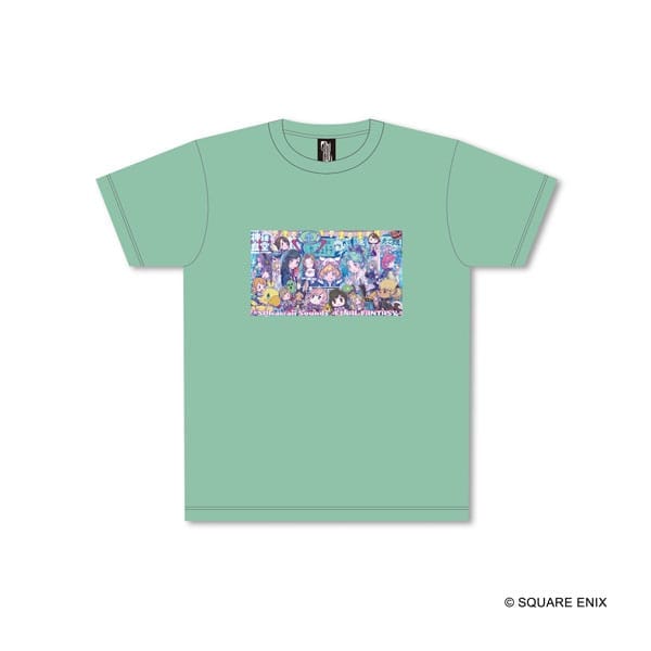 ♯SQkawaii Sounds -FINAL FANTASY- Tシャツ ミントグリーン