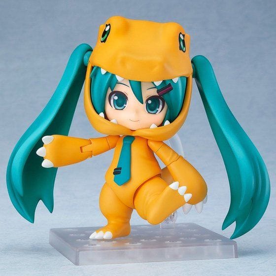 ねんどろいど 初音ミク きぐるみアグモンVer.