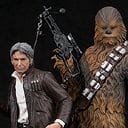 ARTFX+ STAR WARS ハン・ソロ & チューバッカ 2パック フォースの覚醒版