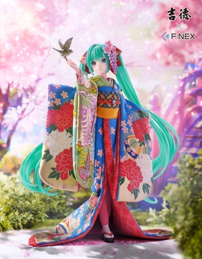 初音ミク 吉徳×F:NEX 初音ミク -日本人形- 1/4スケールフィギュア