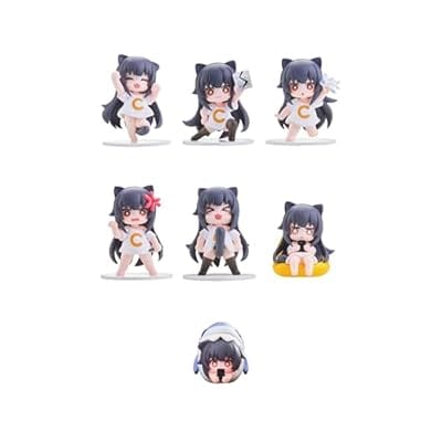 OMAHA×蜜汁工坊 Cちゃん 猫娘スタンプシリーズ トレーディングフィギュア 6個入り1BOX