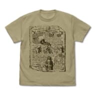 葬送のフリーレン フリーレン&フェルン ミミック脱出 Tシャツ SAND KHAKI-XL