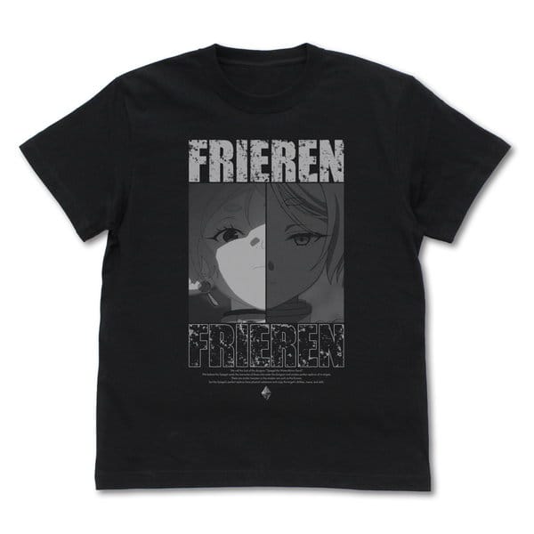 葬送のフリーレン フリーレンの複製体 Tシャツ BLACK-XL