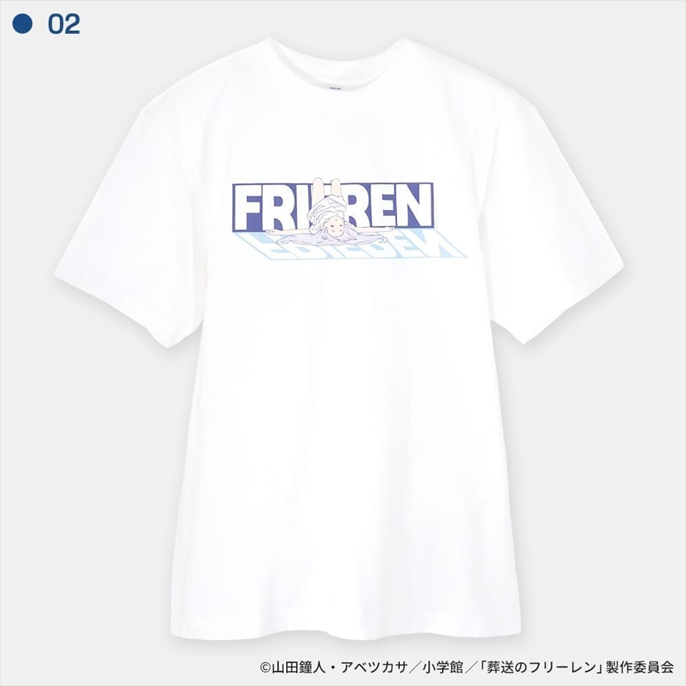 葬送のフリーレン 寝相 Tシャツver.2 02 M