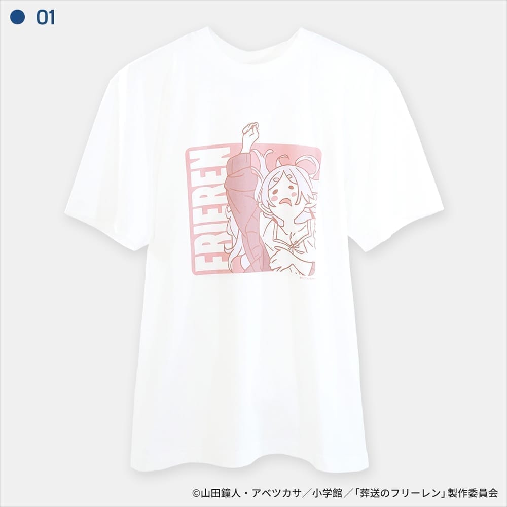 葬送のフリーレン 寝相 Tシャツver.2 01 M