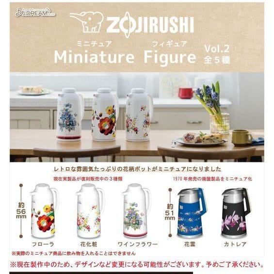 ZOJIRUSHI ミニチュアフィギュアVol.2