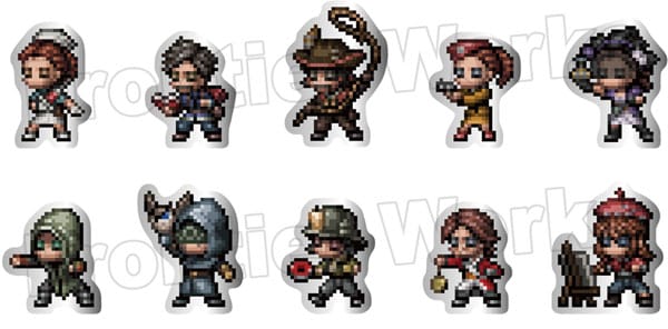 Identity V Pixel-Art トレーディングピンズB 10個入りBOX