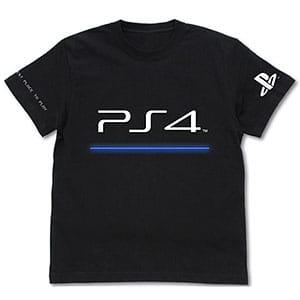 プレイステーション Tシャツ “PlayStation 4”/BLACK-S