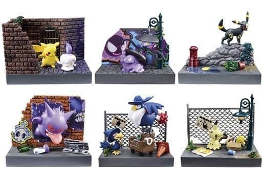 ポケットモンスター ポケモンの街 夜の路地裏 6個入りBOX (食玩)