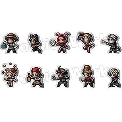 Identity V Pixel-Art トレーディングピンズA 10個入りBOX