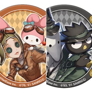 Identity V×サンリオキャラクターズ トレーディング缶バッジ2 等身ver. 6個入りBOX