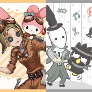 Identity V×サンリオキャラクターズ ミニブロマイドコレクション ミニキャラver. 6個入りBOX