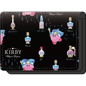 星のカービィ KIRBY Mystic Perfume フェイクレザーカードケース ブラック