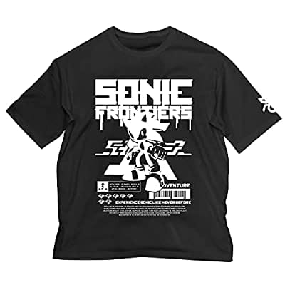 ソニックフロンティア ビッグシルエットTシャツ BLACK