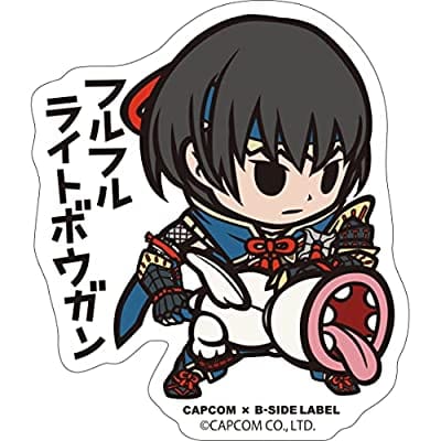 CAPCOM×B-SIDEステッカー モンスターハンター フルフルライトボウガン