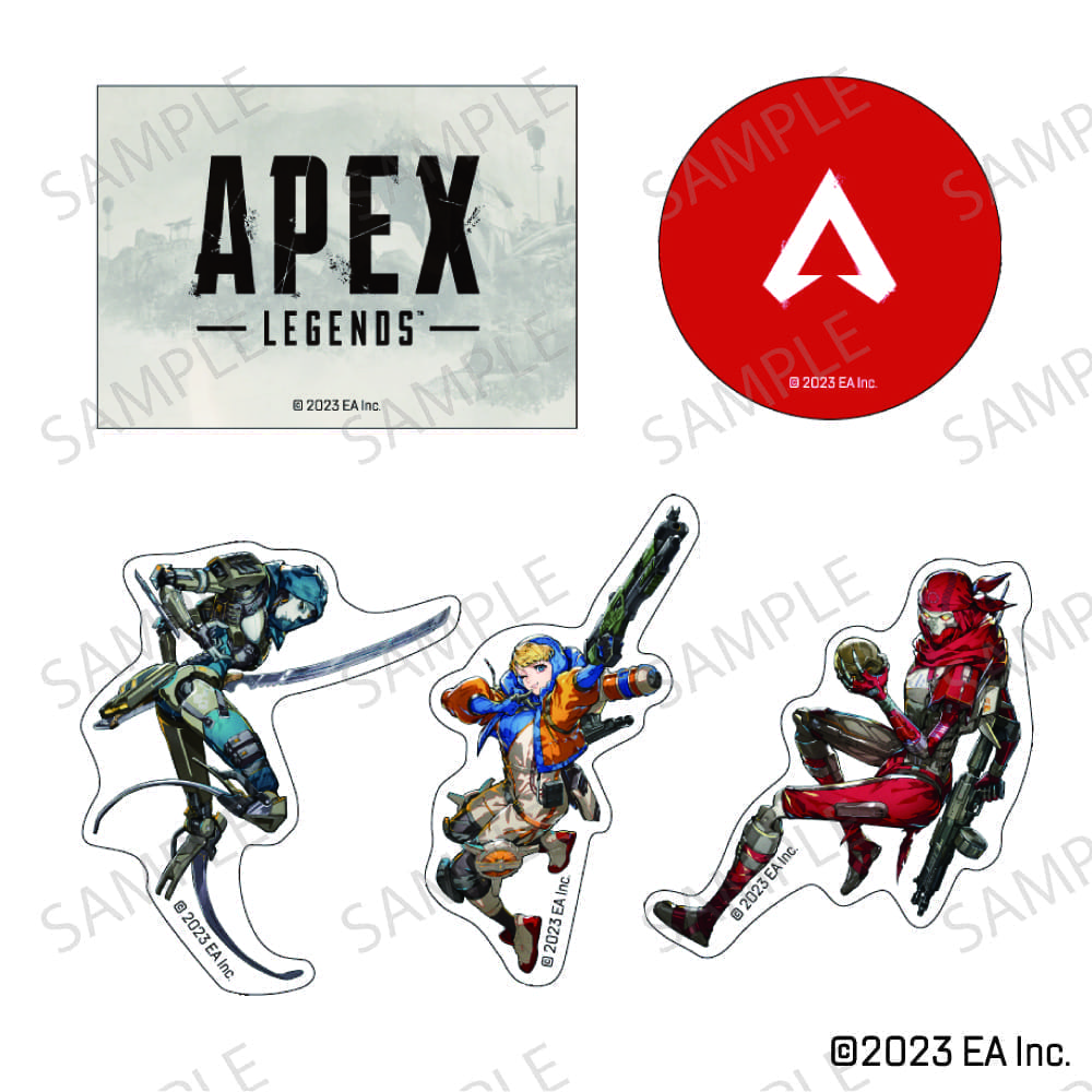 Apex Legends Vtuber最協決定戦 ダイカットステッカー(5枚入り)season4