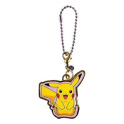 ポケットモンスター 誕生石カラーキーホルダー 2月 アメジスト ピカチュウ ポケモン