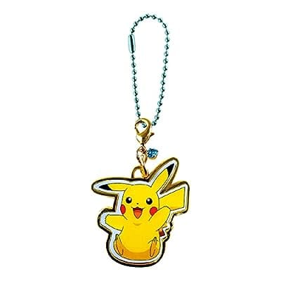 ポケットモンスター 誕生石カラーキーホルダー 3月 アクアマリン ピカチュウ ポケモン