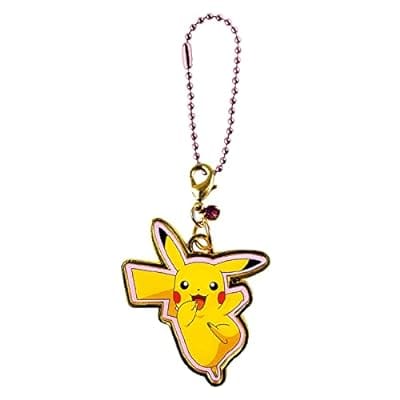 ポケットモンスター 誕生石カラーキーホルダー 7月 ルビー ピカチュウ ポケモン