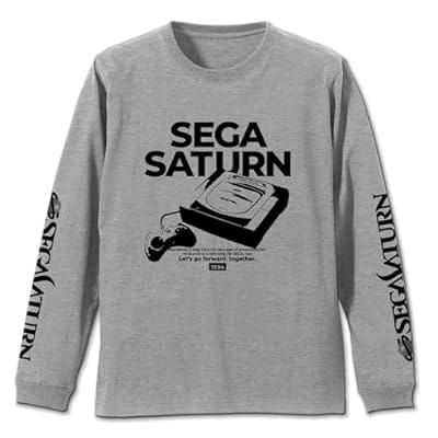 セガサターン セガサターン 袖リブロングスリーブTシャツ