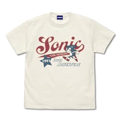 ソニック・ザ・ヘッジホッグ ソニック アメリカン Tシャツ VANILLA WHITE