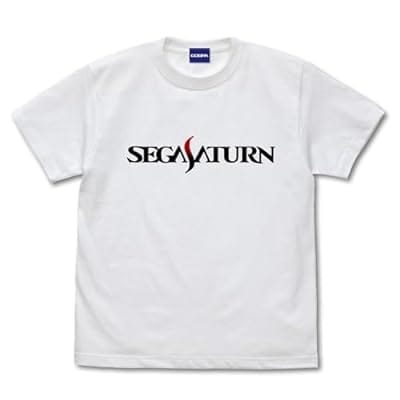 セガサターン ロゴ Tシャツ Ver.2.0 ホワイト Lサイズ 「SEGA」