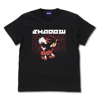 シャドウ Tシャツ ブラック Lサイズ 「ソニック・ザ・ヘッジホッグ」