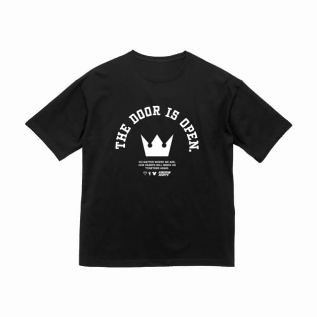 キングダム ハーツ カレッジデザイン BIGシルエットTシャツユニセックス(サイズ/L)