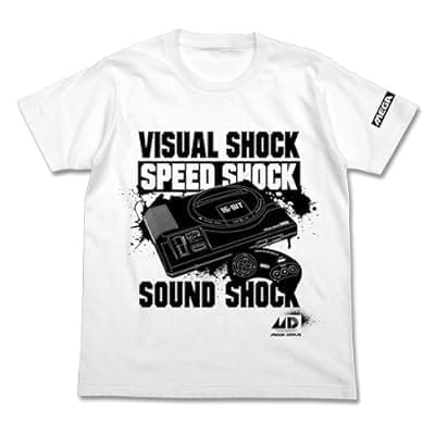 メガドライブ 3SHOCK Tシャツ / WHITE
