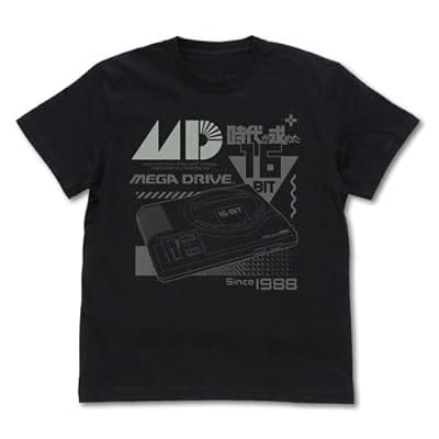 メガドライブ リフレクタープリントTシャツ / BLACK