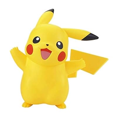 『ポケットモンスター』ポケモンプラモコレクション クイック!! 01 ピカチュウ　プラモデル〔BANDAI SPIRITS〕(200918予約開始)