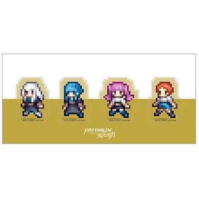 ファイアーエムブレム 風花雪月 クリアクリップ4個セット 金鹿の学級B