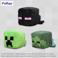 マインクラフト 寝そべりぬいぐるみ～クリーパー・エンダーマン・ゾンビ～