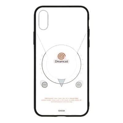 ドリームキャスト 強化ガラスiPhoneケース X・Xs共用