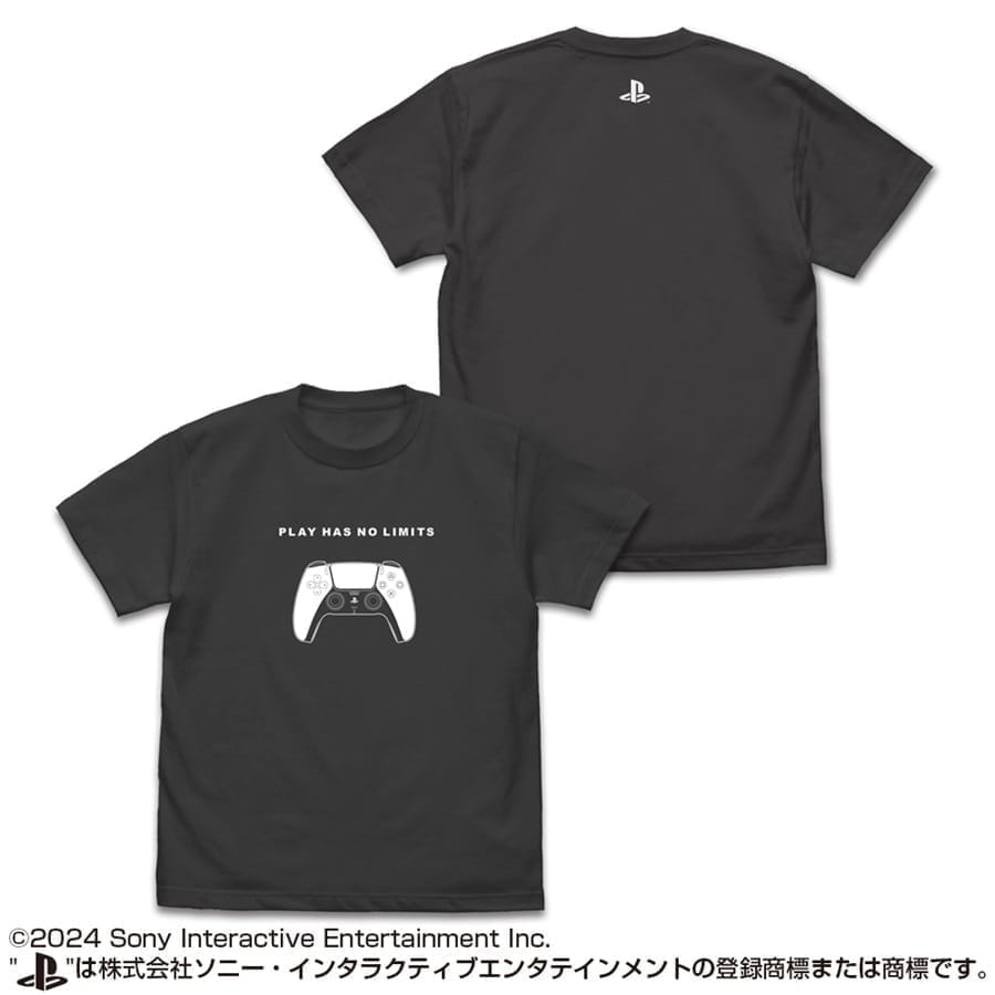 プレイステーション Tシャツ for PlayStation 5 DualSenseワイヤレスコントローラー/SUMI-L