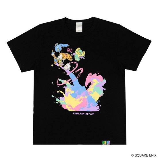 ファイナルファンタジーXIV Tシャツ <ピクトマンサー> ブラック Lサイズ