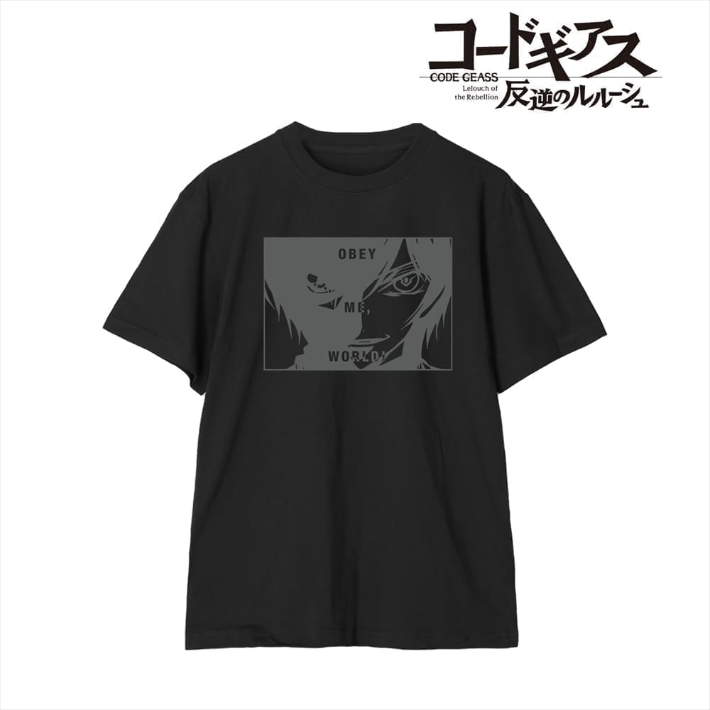 コードギアス 反逆のルルーシュ 「世界よ、我に従え!」 リフレクタープリントTシャツメンズ(サイズ/XL)