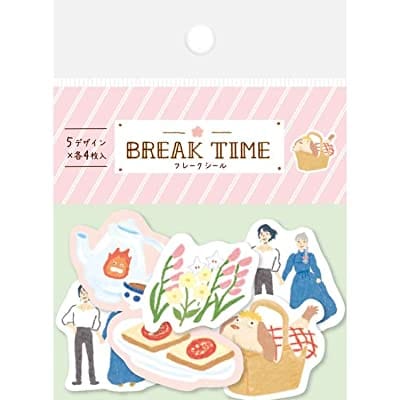 ハウルの動く城 和紙フレークシール BREAK TIME flower