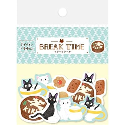 魔女の宅急便 和紙フレークシール BREAK TIME cookie