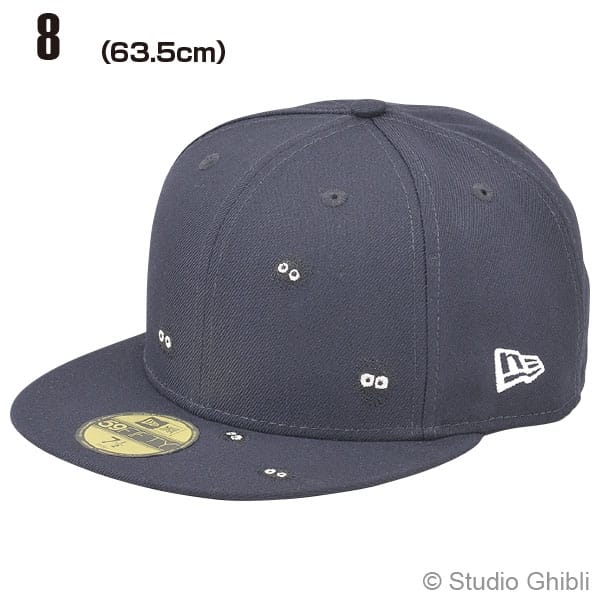 となりのトトロ NEW ERA コラボキャップ 59FIFTY / ネイビー(Size:8)★エンスカイショップ限定・受注生産商品★